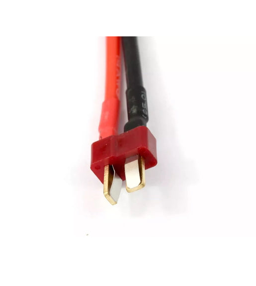 Deans Charge Cable 14awg male T Plug to 4mm bullet connectors  Charging Lead.