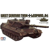 Tamiya 1/35 Scale Leopard A4 West German Tank. Model Kit No: 35112