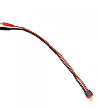 Deans Amass Charge Cable 14awg male T Plug to 4mm  bullet connectors Charge Lead