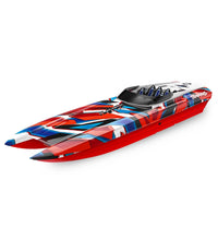 Traxxas Rc Boat DCB M41 Widebody Catamaran  Brushless 40” Race Boat TQI - (RedR)
