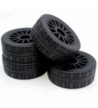 Mjx Hyper Go 1:10 Scale 4wd Rc Wheels Tyres Set Of 4 12mm Hex Part No: P103004B