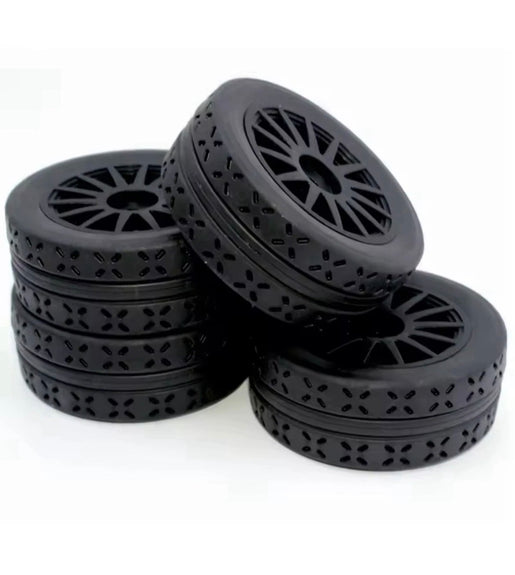 Mjx Hyper Go 1:10 Scale 4wd Rc Wheels Tyres Set Of 4 12mm Hex Part No: P103004B