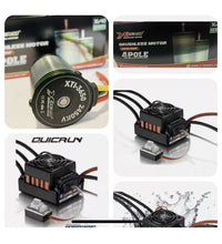 Xteam Brushless Combo 2450kv Motor & Hobbywing Quicrun 60amp Esc 1:10 Rc Car