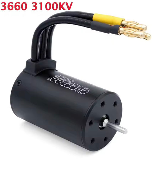 Surpass Hobby 3660 Brushless Motor 3.175mm Shaft 3100kv & 4200kv Rc Car Rc Boat 1:10 2-3s