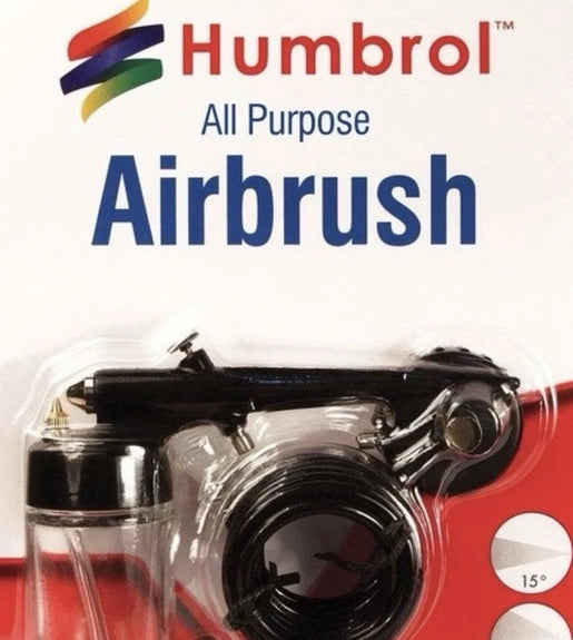 Humbrol All Purpose Airbrush BLST- Mini Paint Sprayer - Modelling Air Brush - Rc Car Kit Hobby Painter.