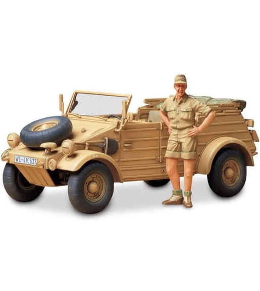 Tamiya 1/35 Scale German Kubelwagen Type 82 Africa Corps Model Kit No: 35238