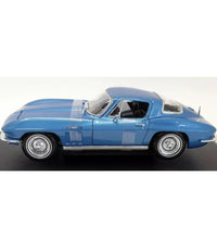 Maisto 1/18 Diecast Special Edition 1965 Chevrolet Corvette Metallic Blue Model.