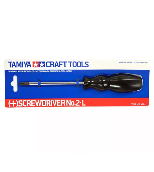 Tamiya (+) Screwdriver No.2 L 74006 Model Kit Rc Car Philips Head Tool.