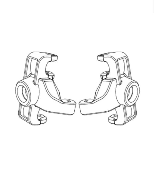 MJX Hyper Go 14207 & 14208 Front Steering Hub Carriers - Part Number P14237