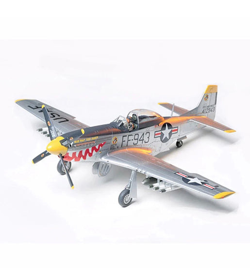 Tamiya 1/48 Scale North American P-51D Mustang Korean War Plastic Model Kit No: 61044