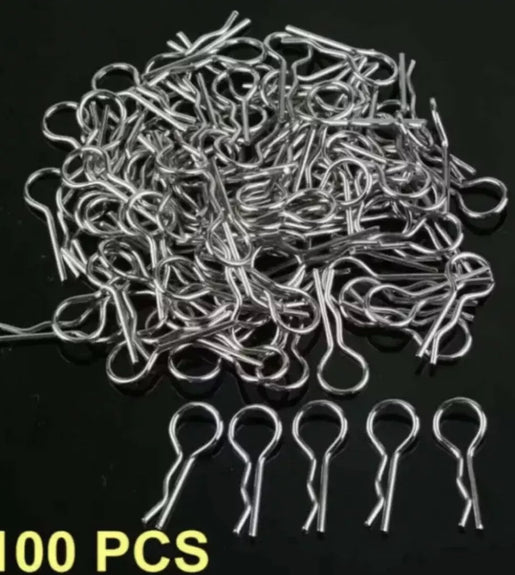 100PCS Body Shell Clip Pin For HSP Redcat HPI RC 1/10 Model Car Spare Part 02053