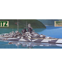 Tamiya 1/350 Scale German Tirpitz Battleship  No: 78015 Plastic Model Kit