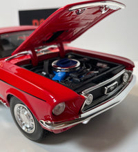 Maisto 1:18 Scale 1968 Ford Mustang GT Cobra Jet Diecast Model Car Muscle Car