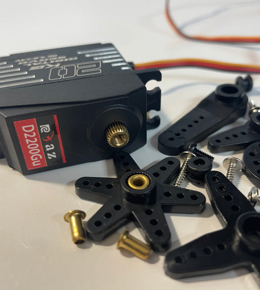 Upgraded brushless servo 20KG metal shell steel tooth high torque digital servo for RC car ship model airplane
