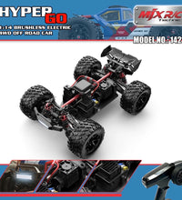 MJX Hyper Go 14212 1/14 Scale Brushless 4WD Rc Car RTR With Battery & Charger.