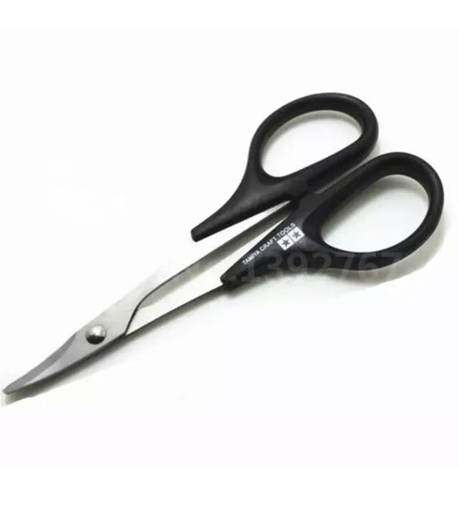 Tamiya Modelling Curved Scissors For Plastic Parts