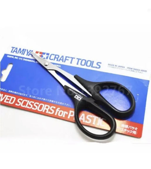 Tamiya Modelling Curved Scissors For Plastic Parts
